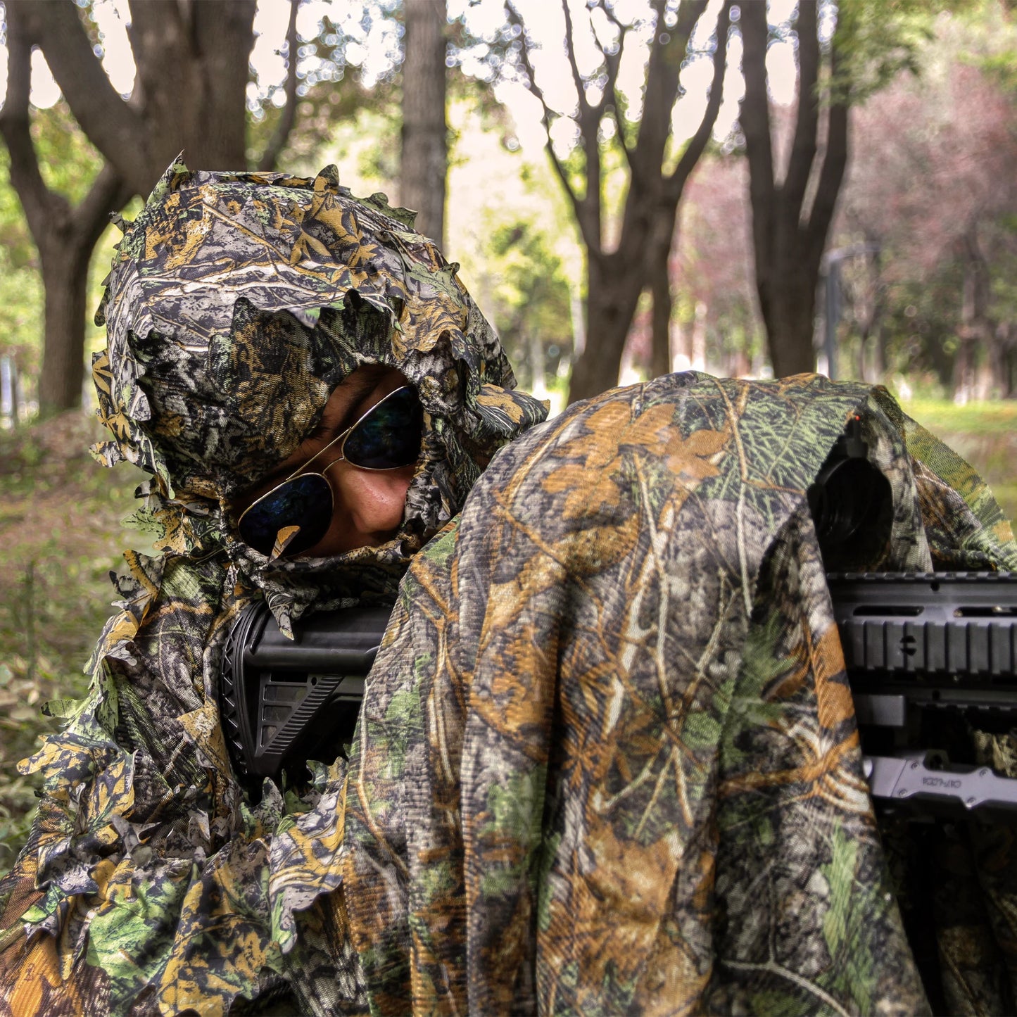 Outdoor Balaclava Hat Hunting Cap Multicam Full Face Mask Camouflage Airsoft Ghillie Game Accessories