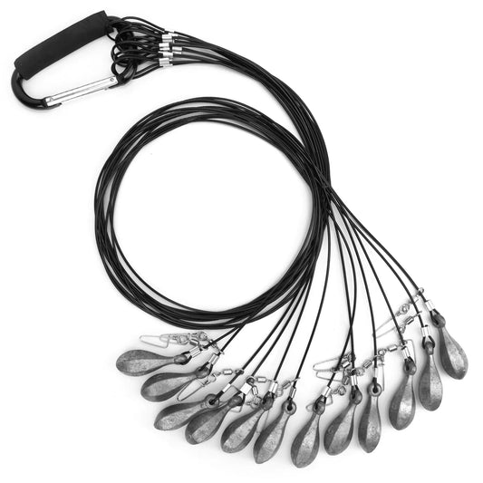 VicBre Decoy Rigs 48" 6oz Weights Tangle Free Decoy Anchors for Duck Hunting